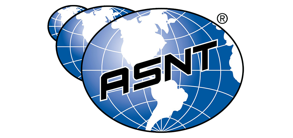 ASNT certified 2