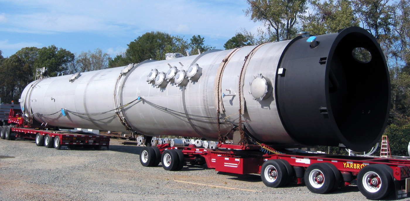 Overhead Column Custom Distillation Columns | TransTech Fabrication